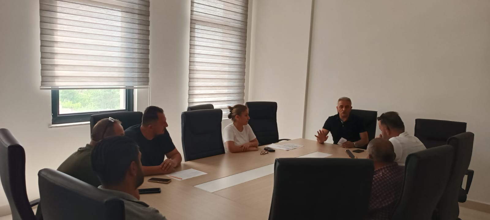 İlimizde Faaliyet Gösteren Beton Santralleri Yetkilileri İle Bilgilendirme Toplantısı Yapılmıştır