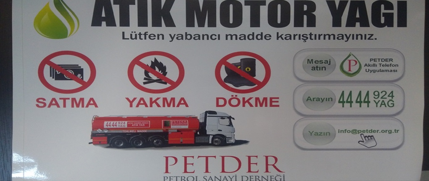 Müdürlüğümüzce Atık Motor Yağı Üreten Firma ve İşletmelere Muhafazası ve Depolanması Konusunda Bilgilendirme Yapılmıştır