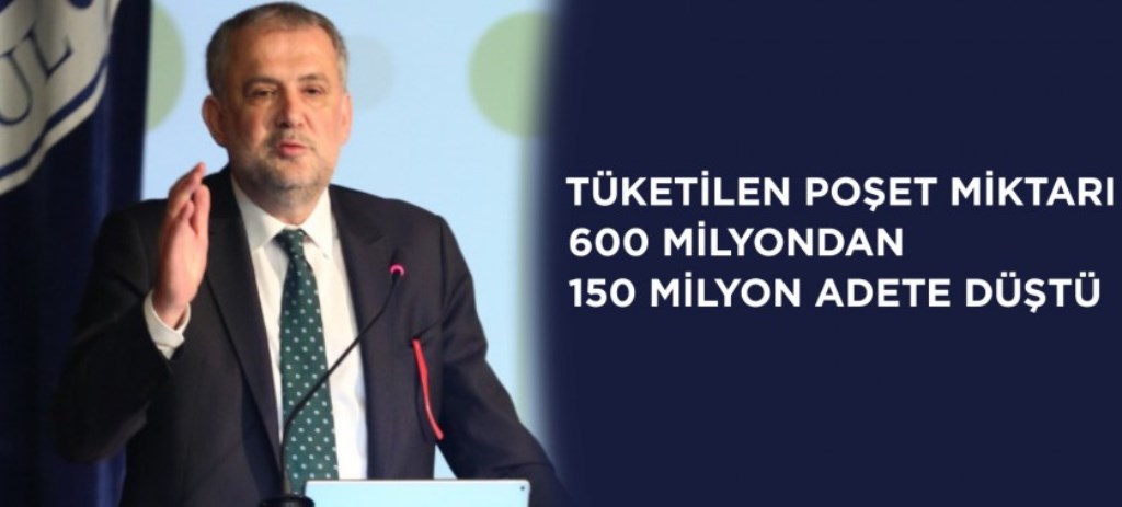 Tüketilen Poşet Miktarı 600 Milyondan 150 Milyon Adete Düştü