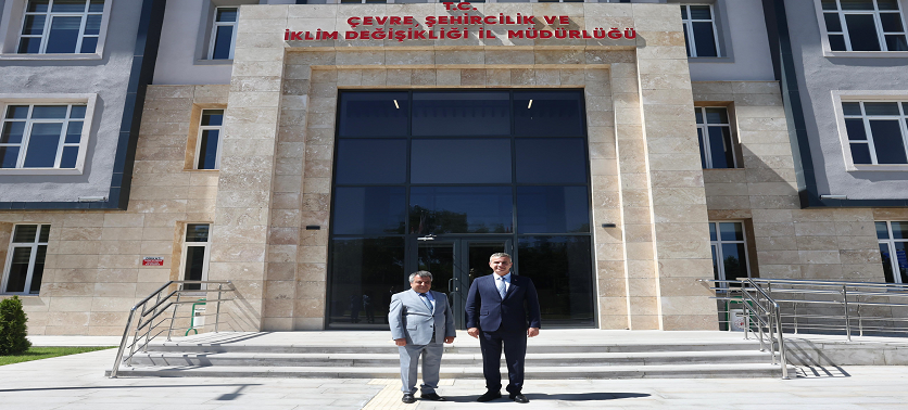 Ulusal Depozito Yönetim Sistemi’nin tanıtım toplantıları kapsamında Türkiye Çevre Ajansı Başkanı Sn. Prof. Dr. Ferhat PİRİNÇÇİ'den İl Müdürlüğümüze Ziyaret