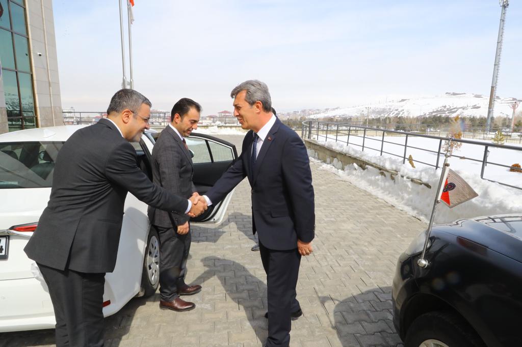 Erzurum İl Emniyet Müdürümüz Sayın Levent TUNCER’ i Ziyaret Ettik