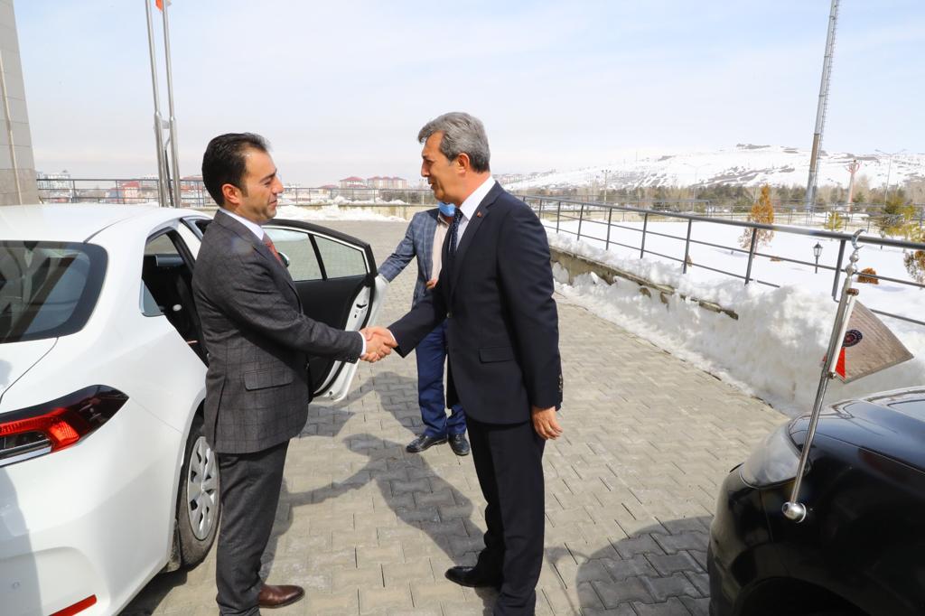 Erzurum İl Emniyet Müdürümüz Sayın Levent TUNCER’ i Ziyaret Ettik