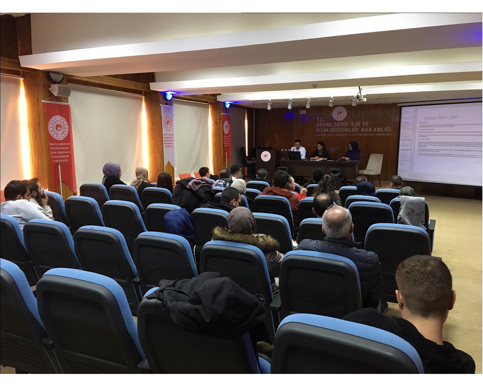 Erzurum'da Faaliyet Gösteren Serbest  Mimarlar İle Belediye ve Yapı Denetim Firmaları bünyesinde çalışan Mimarlar ile toplantı