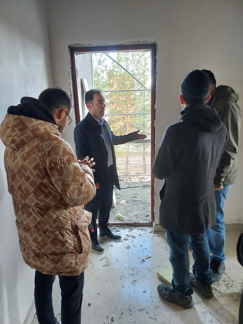 İl Müdürümüz Sayın Faruk ÇELİK Yeni Hizmet Binamızda İncelemelerde Bulundu