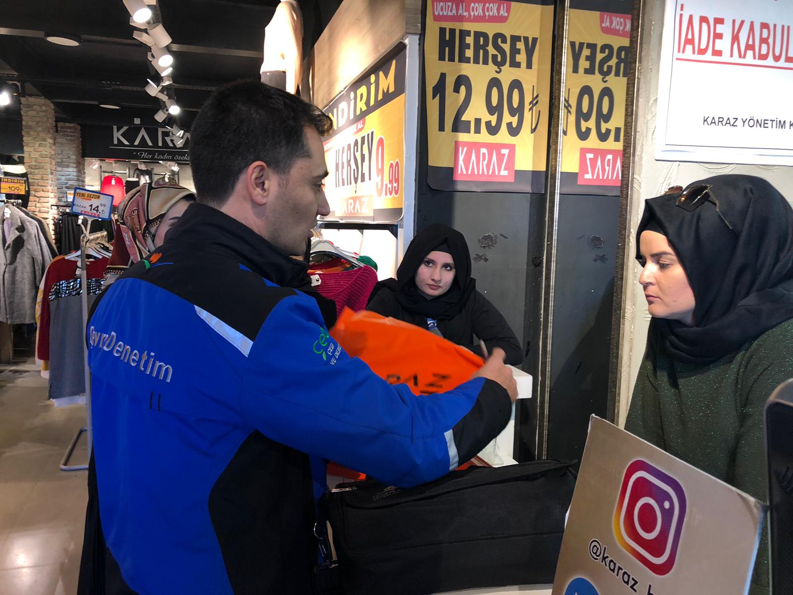 Plastik Poşetlerin Ücretlendirilmesi Kapsamında Satış Noktaları Bilgilendirildi.