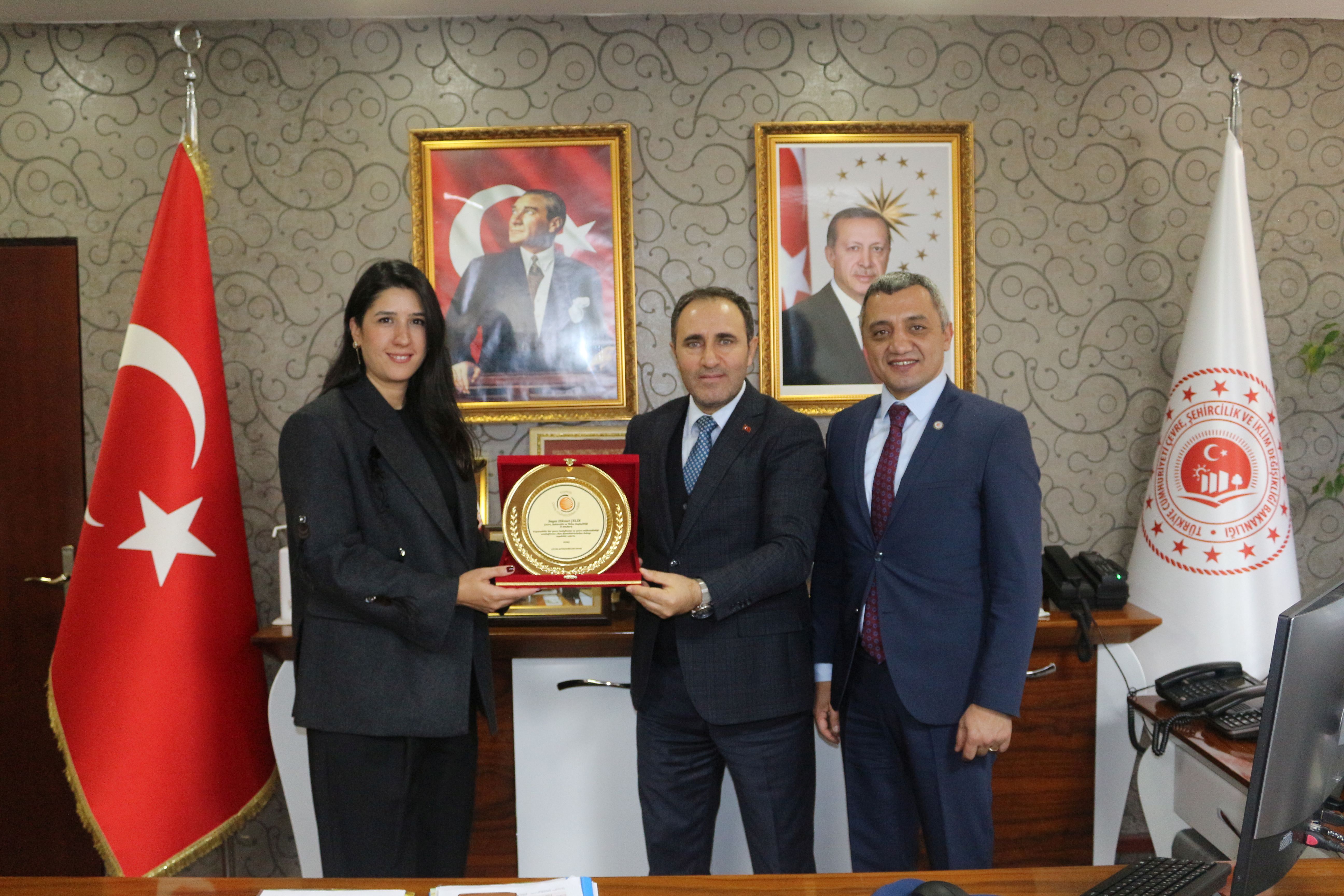 ÇEVRE MÜHENDİSLERİ ODASININ İL MÜDÜRÜMÜZÜ ZİYARETİ