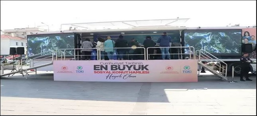 Eskişehir'e “İLK EVİM, İLK İŞ YERİM VE İLK EVİM ARSA” Projesi Tanıtım Tırı Geliyor...