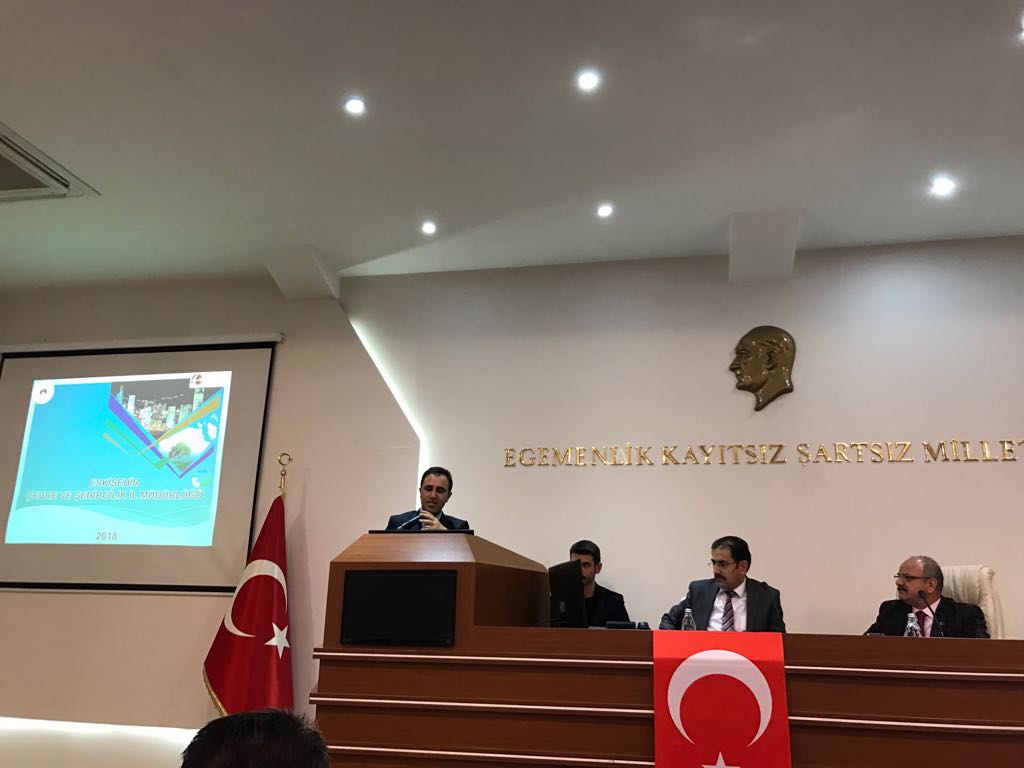 İL İDARE ŞUBE BAŞKANLARI TOPLANTISINDA MÜDÜRLÜĞÜMÜZ ÇALIŞMALARI ANLATILDI