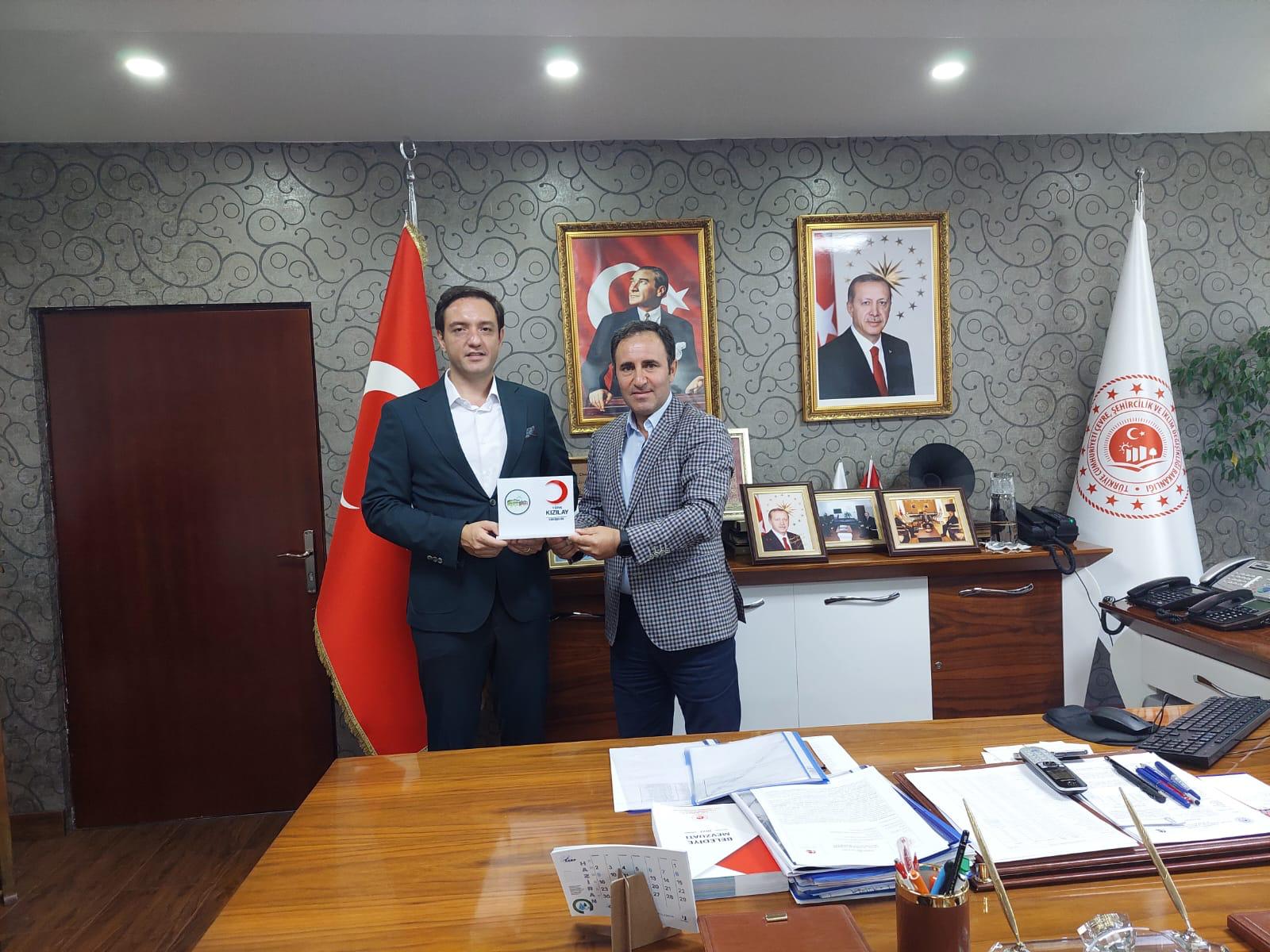 KIZILAY ESKİŞEHİR ŞUBESİNİN İL MÜDÜRÜMÜZÜ ZİYARETİ