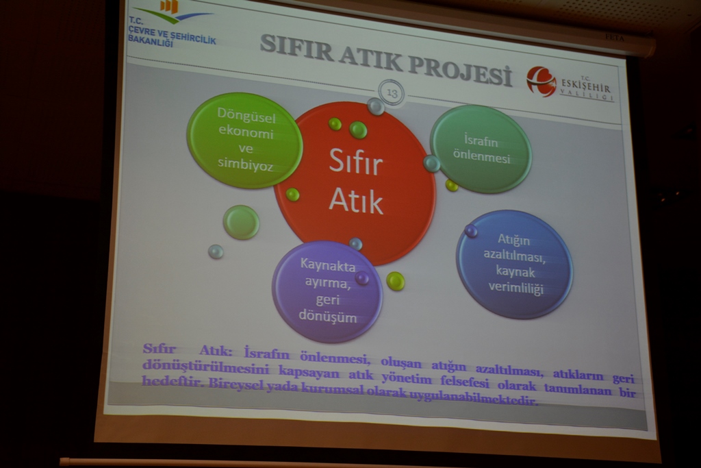 SIFIR ATIK PROJESİ KAPSAMINDA ODAK NOKTALARINA EĞİTİM VERİLDİ