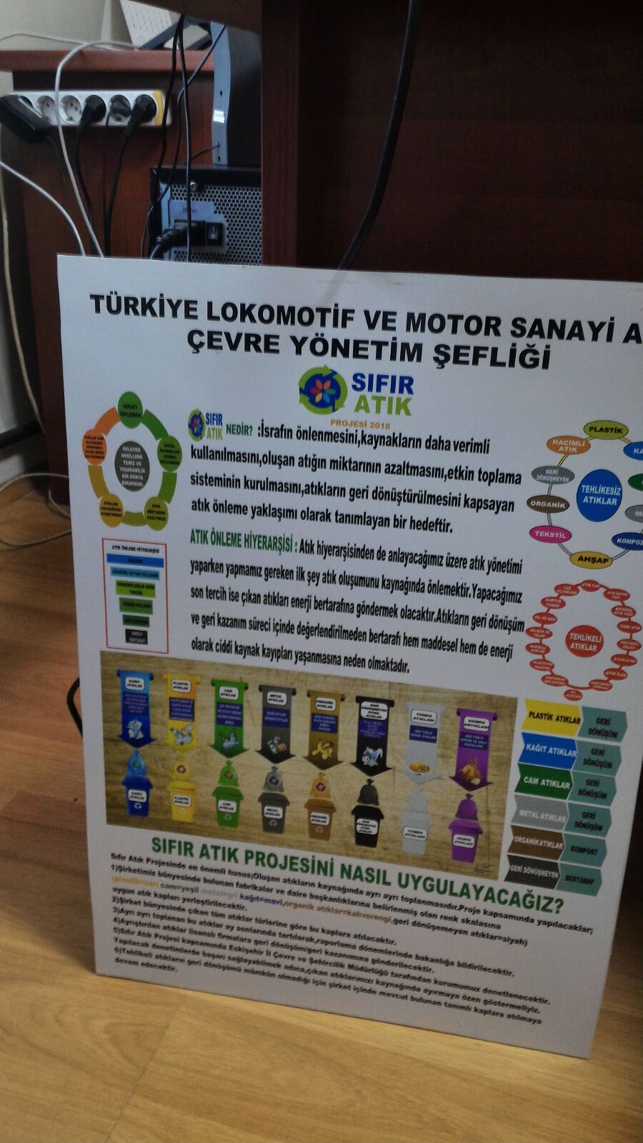 SIFIR ATIK PROJESİ KAPSAMINDA ATIK TOPLAMA KUTULARININ DAĞITIMI GERÇEKLEŞTİRİLDİ