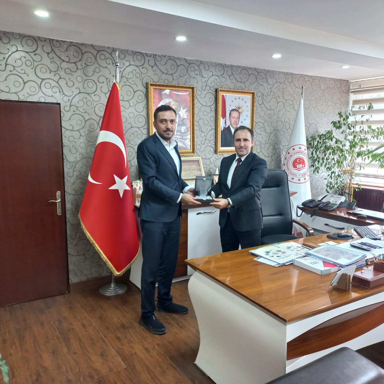 TÜRKİYE GENÇLİK VAKFININ İL MÜDÜRÜMÜZÜ ZİYARETİ