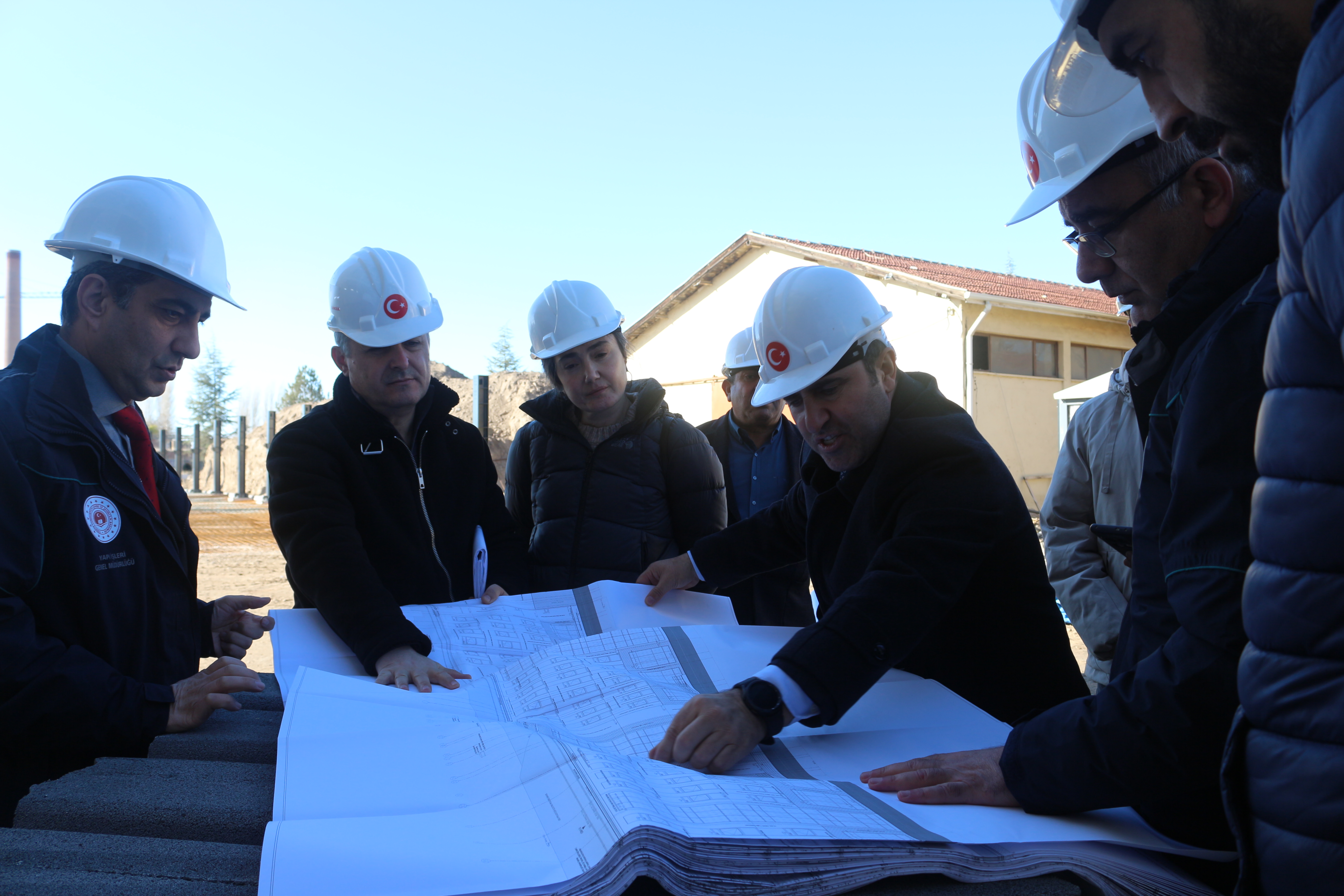 YENİ HİZMET BİNAMIZDA ÇALIŞMALAR HIZLA DEVAM EDİYOR