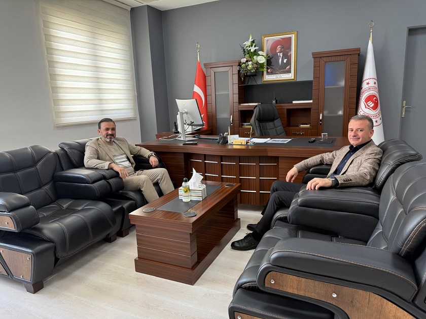 DİYARBAKIR İŞKUR MÜDÜRÜ SAYIN MUSTAFA YILMAZ' IN KURUMUMUZU ZİYARETİ