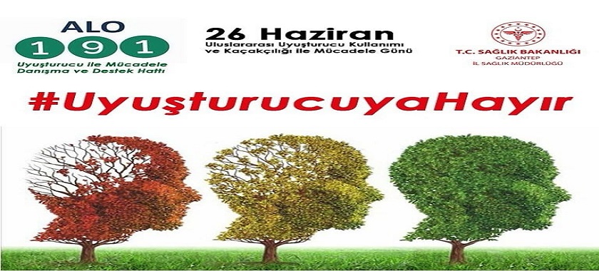 #UyuşturucuyaHayır
