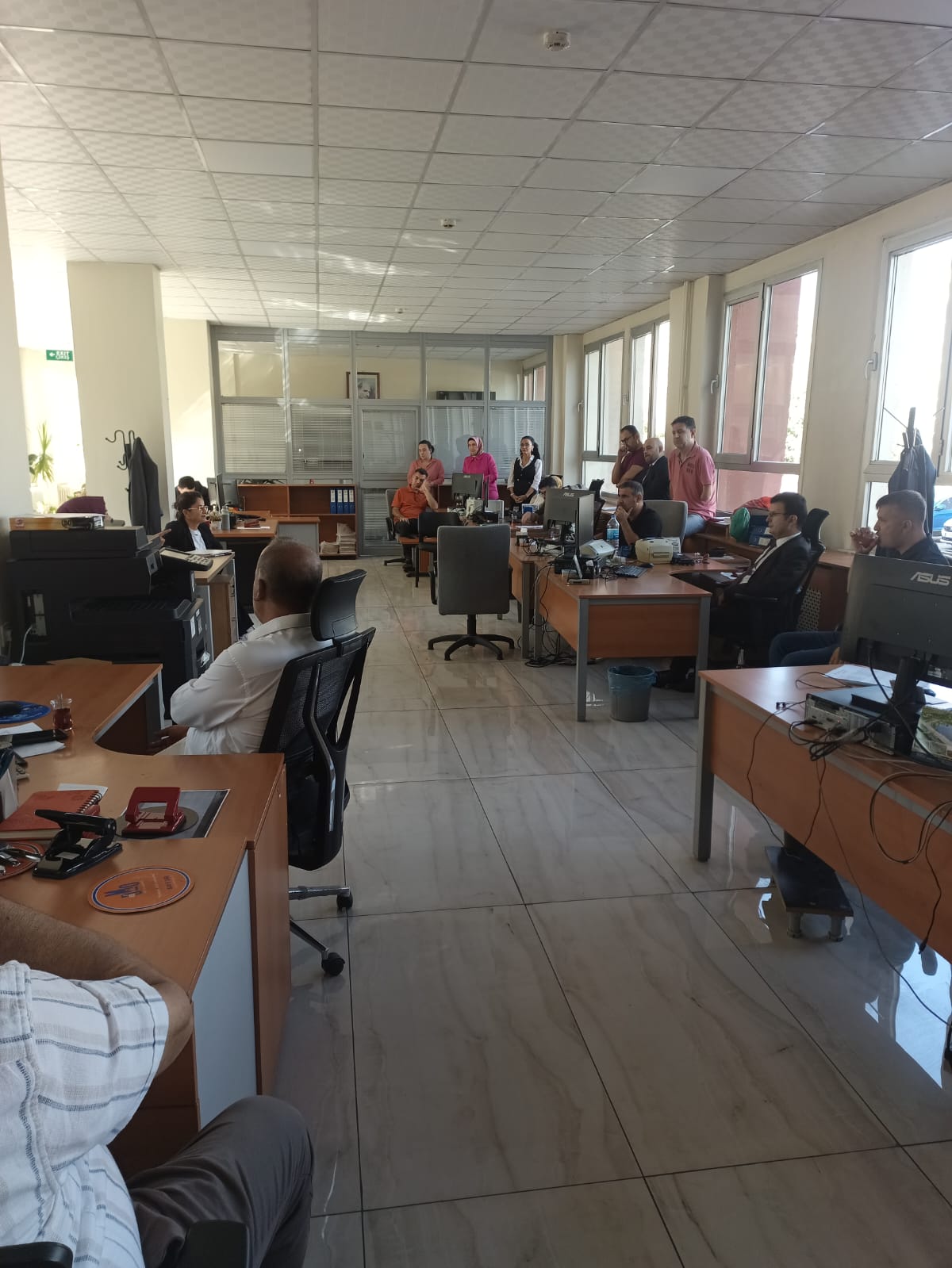 Çevre mevzuatı kapsamında çevre ve sıfır atık konularında Devlet Malzeme Ofisi Gaziantep Bölge Müdürlüğünde  eğitim verilmiştir.