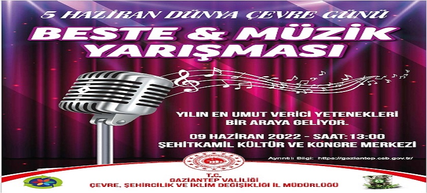 Çevre ve Doğa Temalı  Beste ve Müzik Yarışması