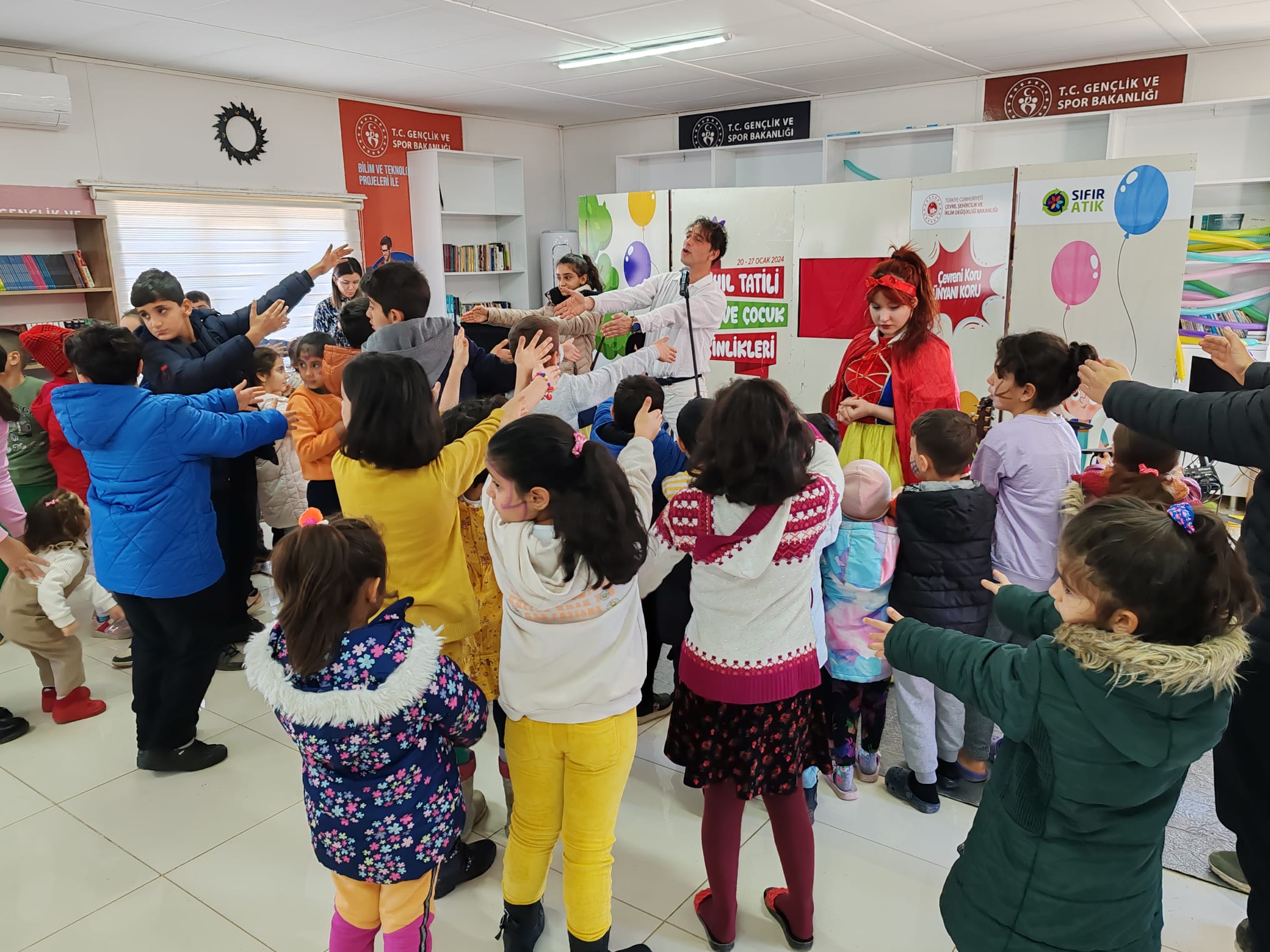 Deprem Bölgesi Yarıyıl Tatil Etkinlikleri Gerçekleştirildi.