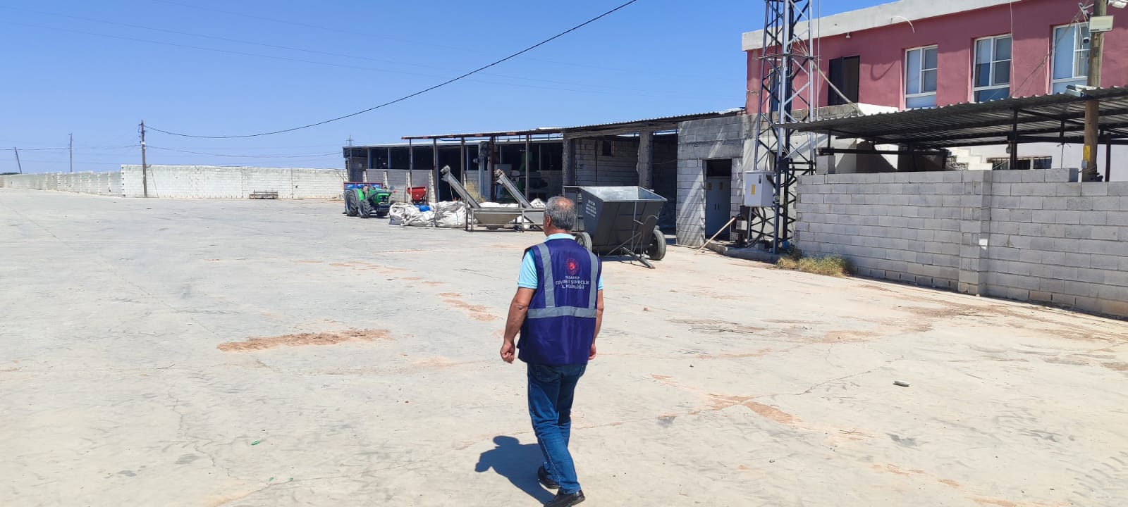 Fıstık işleme tesislerine çevre mevzuatı kapsamında denetimler yapılmaktadır
