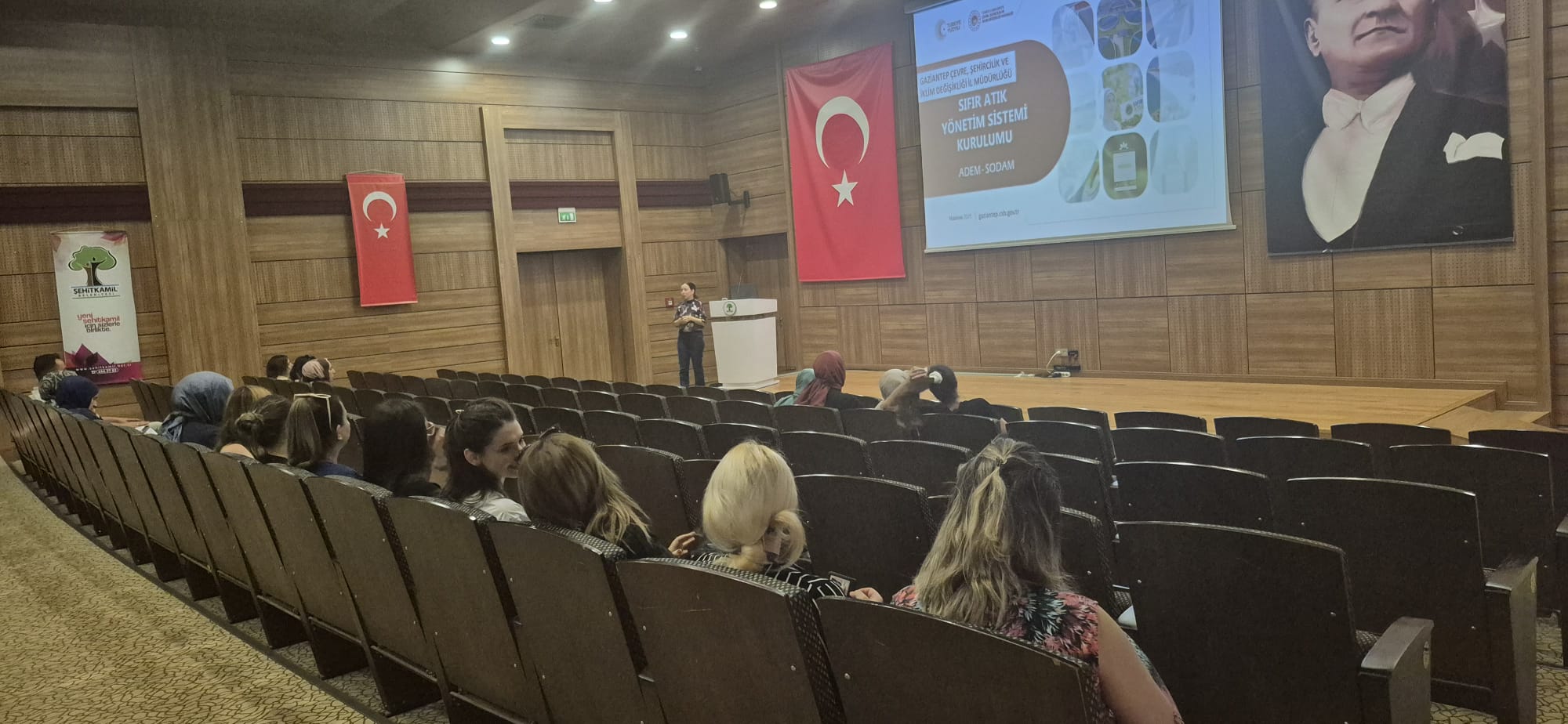 İl Müdürlüğümüz Tarafından Aile Destek Merkezi ( ADEM) ve Sosyal Dayanışma Merkezi ( SODAM) Koordinatör ve Eğiticilerine Yönelik Sıfır Atık Eğitimi Verilmiştir