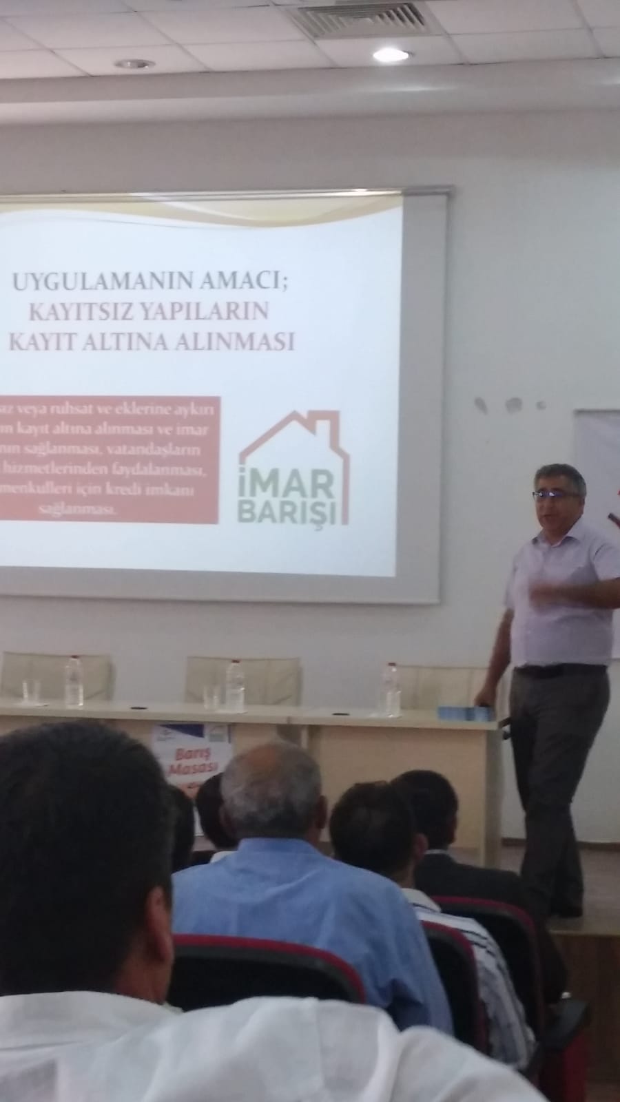 İMAR BARIŞI UYGULAMASI BİLGİLENDİRME TOPLANTISI