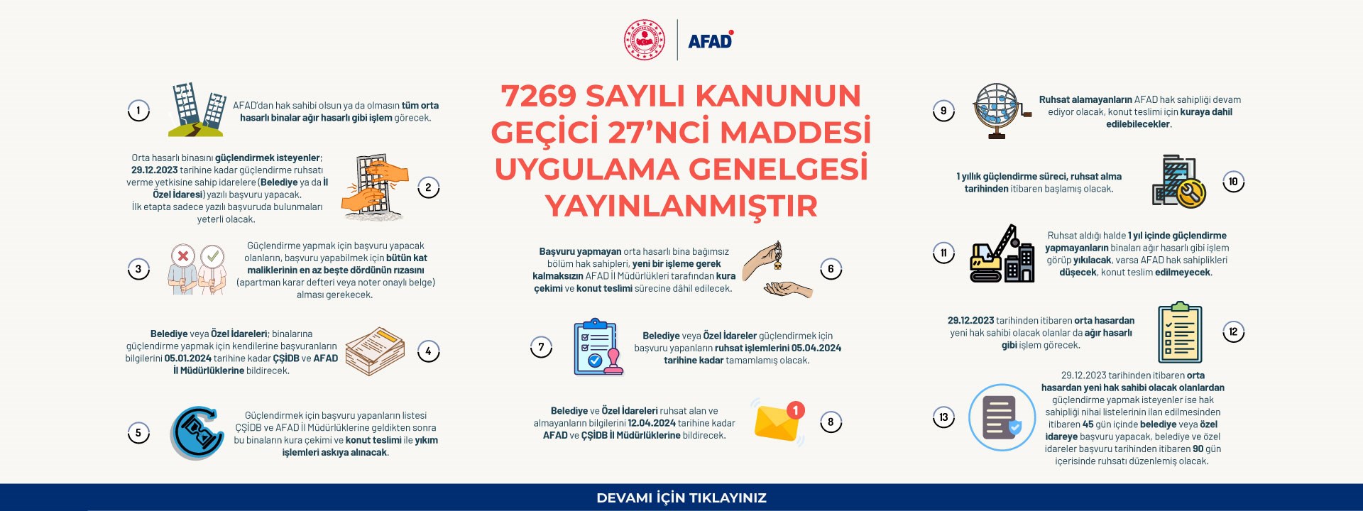 Orta Hasar Genelge Açıklaması