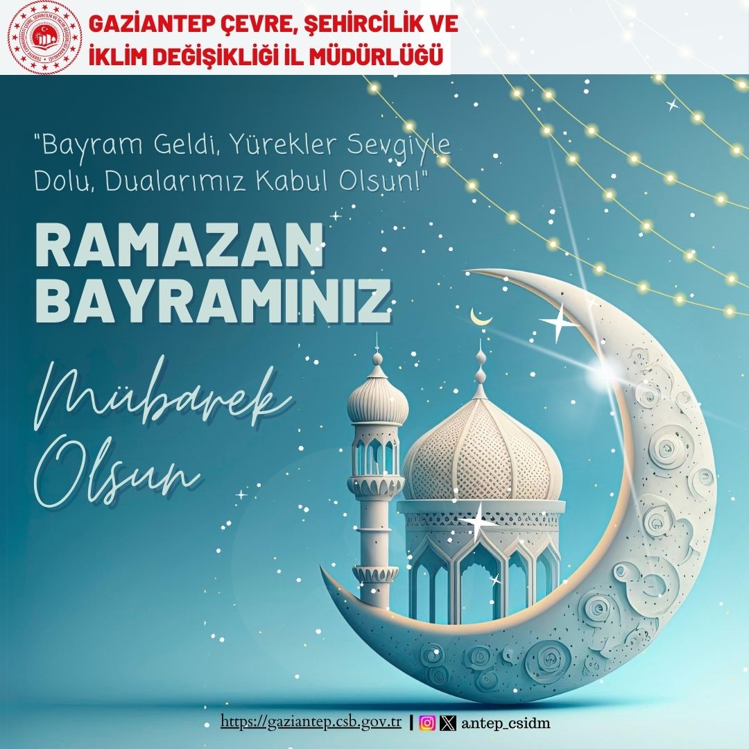 RAMAZAN BAYRAMINIZ KUTLU OLSUN