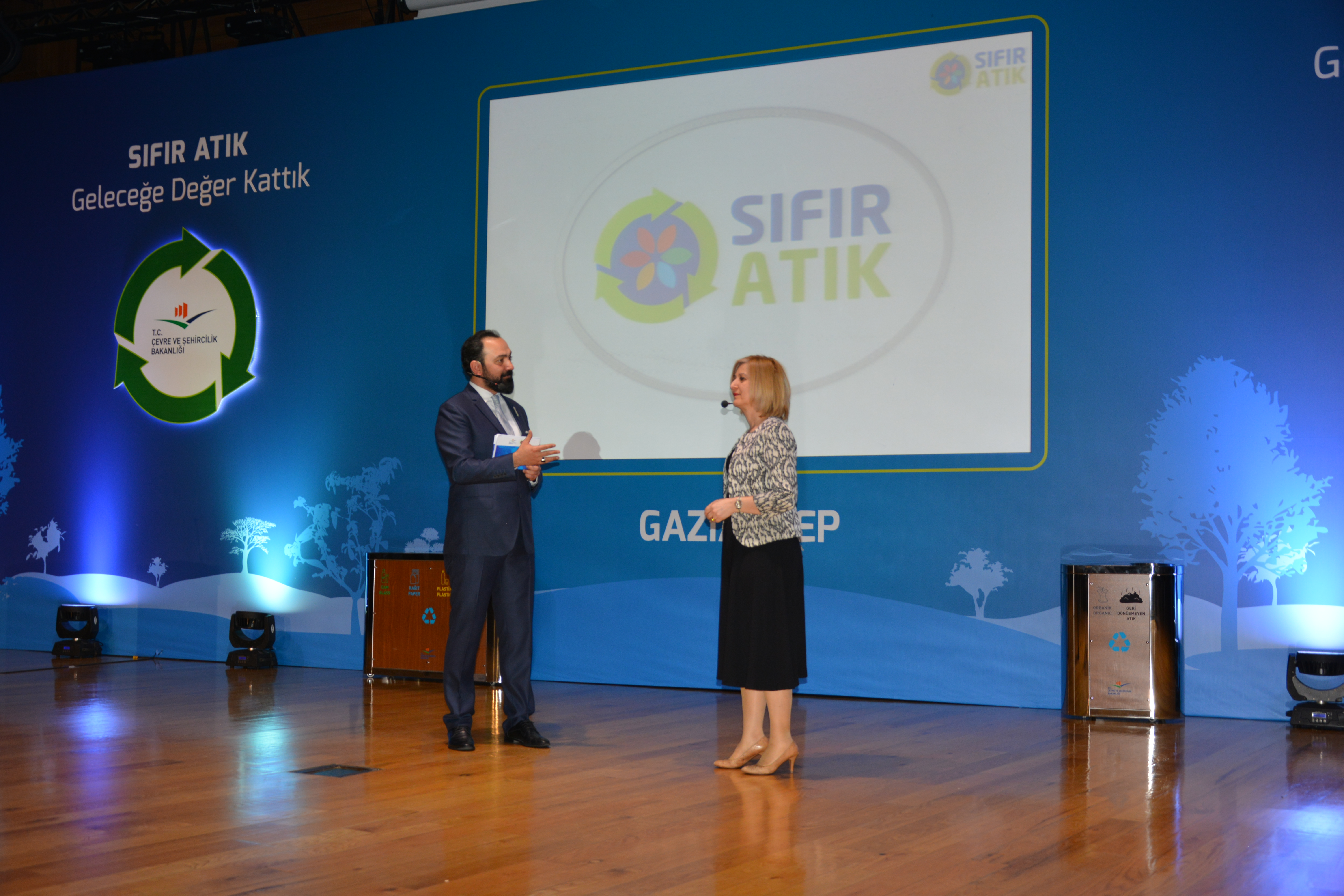 SIFIR ATIK PROJESİ ETKİNLİĞİ GAZİANTEP'TE YAPILDI.