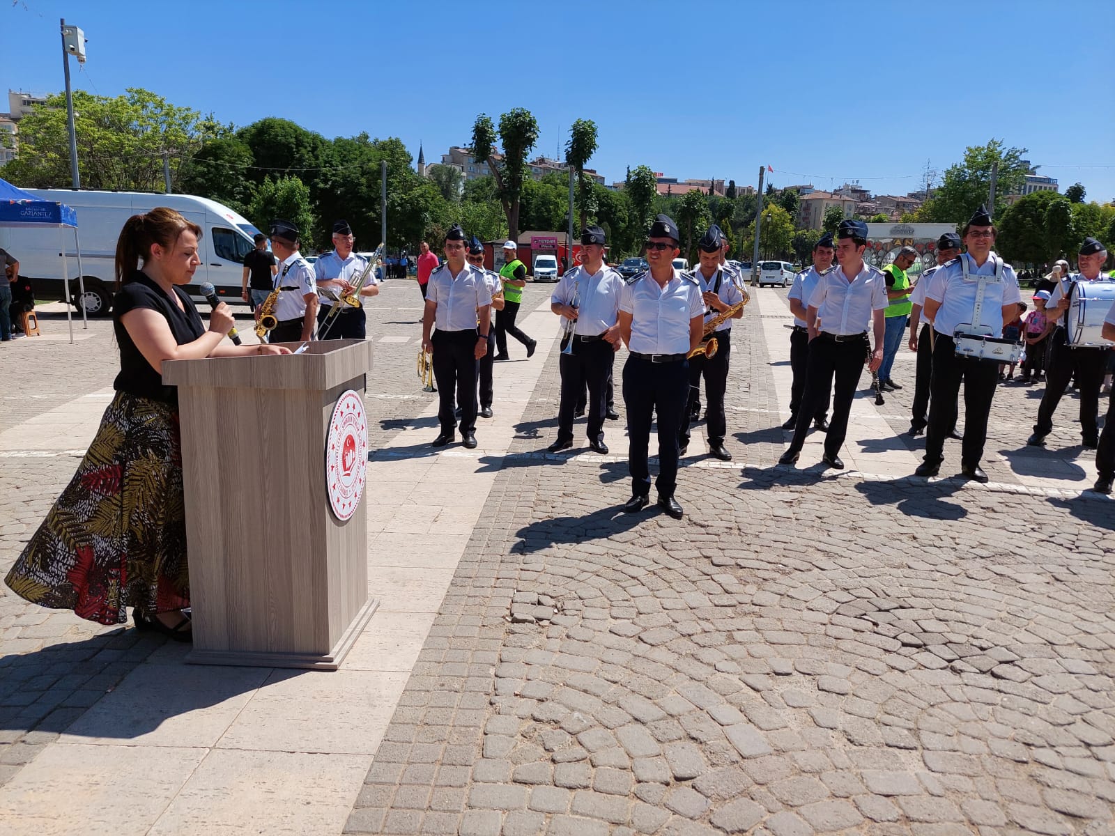 Türkiye Çevre Haftası Kutlaması İçin Demokrasi Meydanı'nda Toplandık.