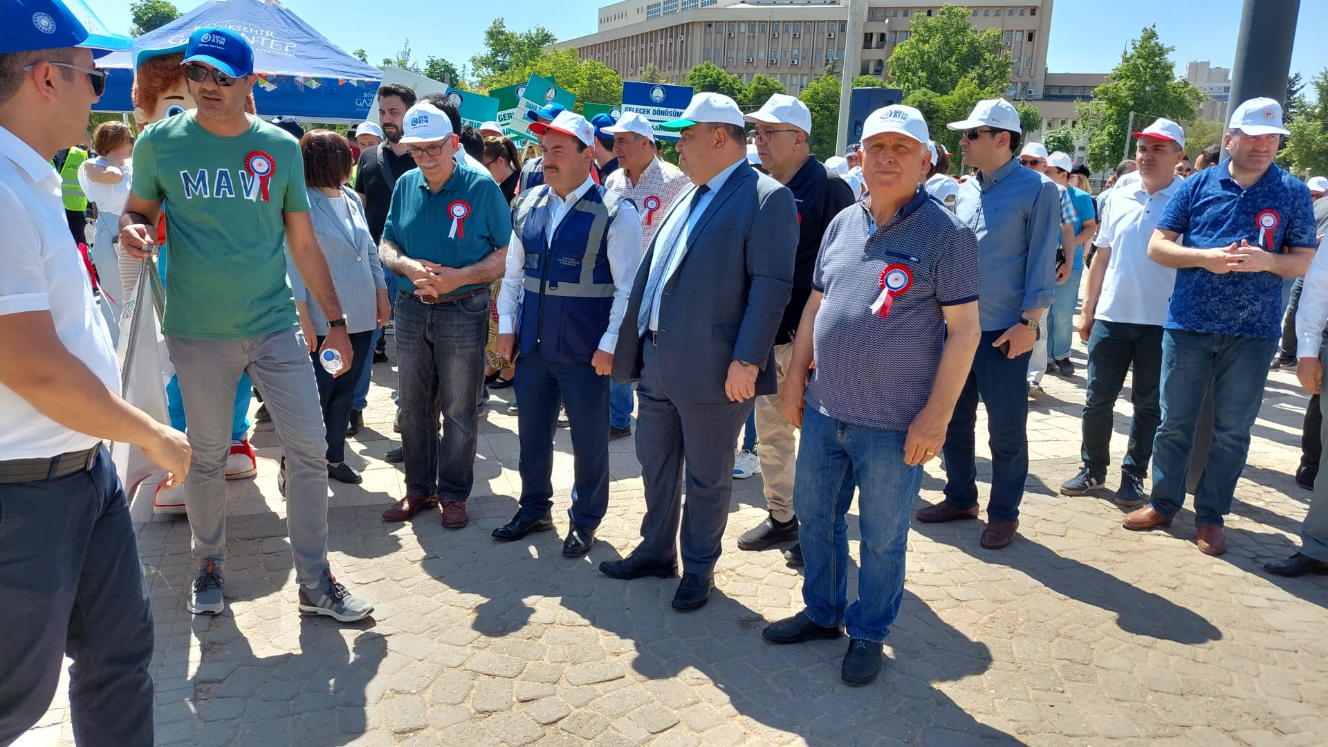 Türkiye Çevre Haftası Kutlaması İçin Demokrasi Meydanı'nda Toplandık.