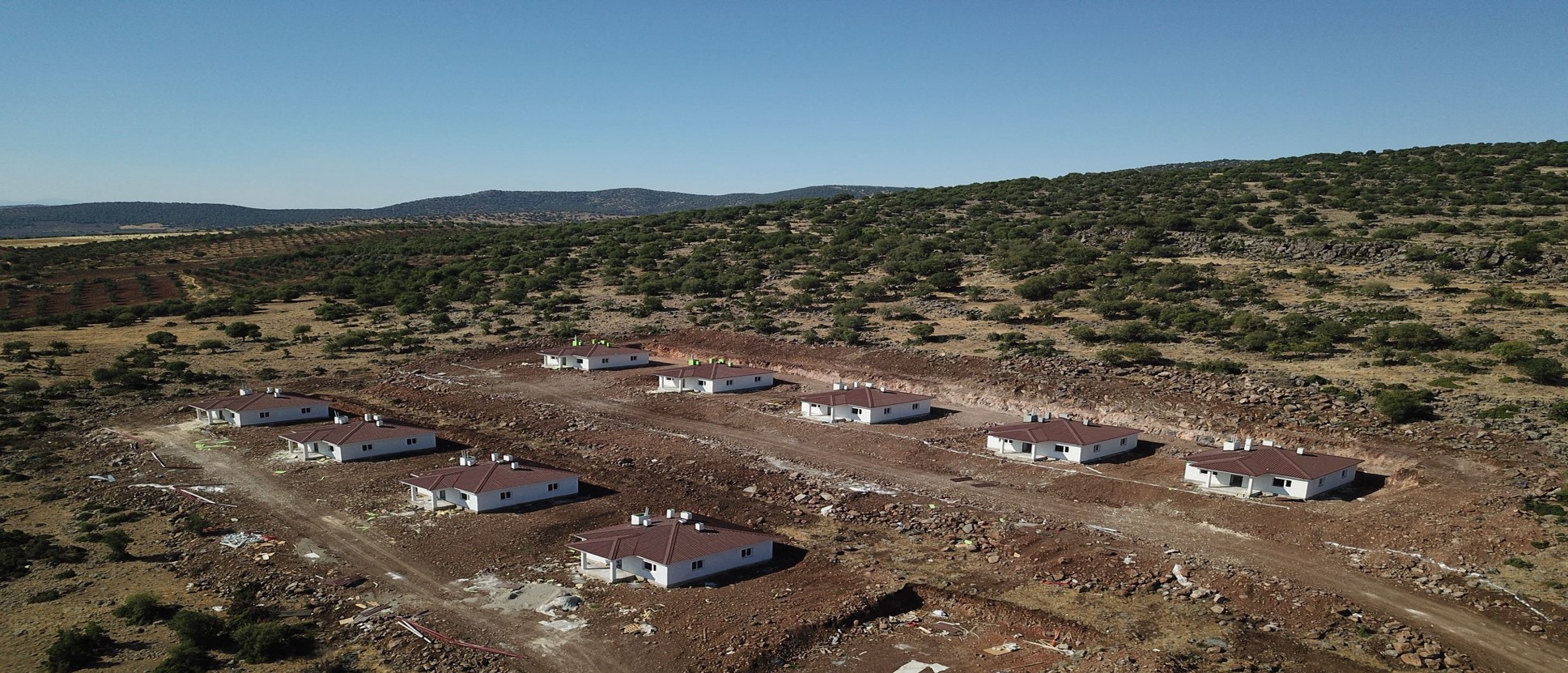 Yapımı Devam Eden ve Tamamlanan Kırsal Deprem Konutlarımızdan Görüntüler