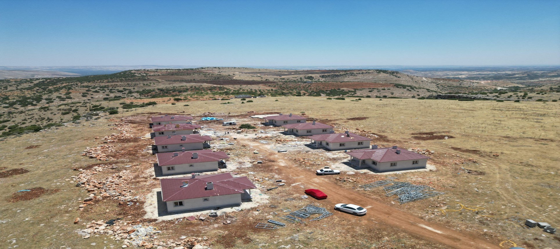 Yapımı Devam Eden ve Tamamlanan Kırsal Deprem Konutlarımızdan Görüntüler
