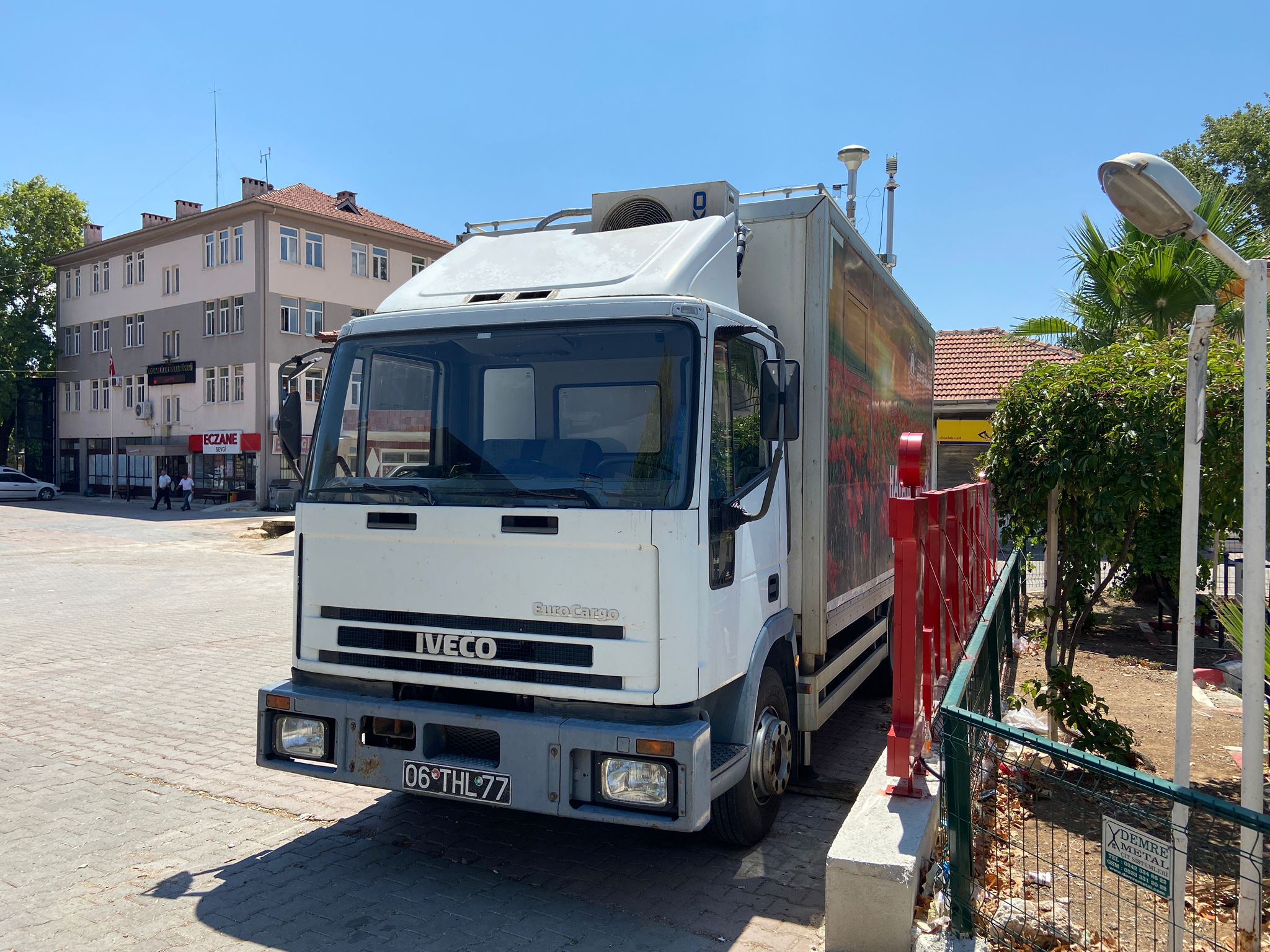 Burdur / Bucak' ta Çıkan Orman Yangını Nedeniyle Oluşan Hava Kirliliği İzleniyor