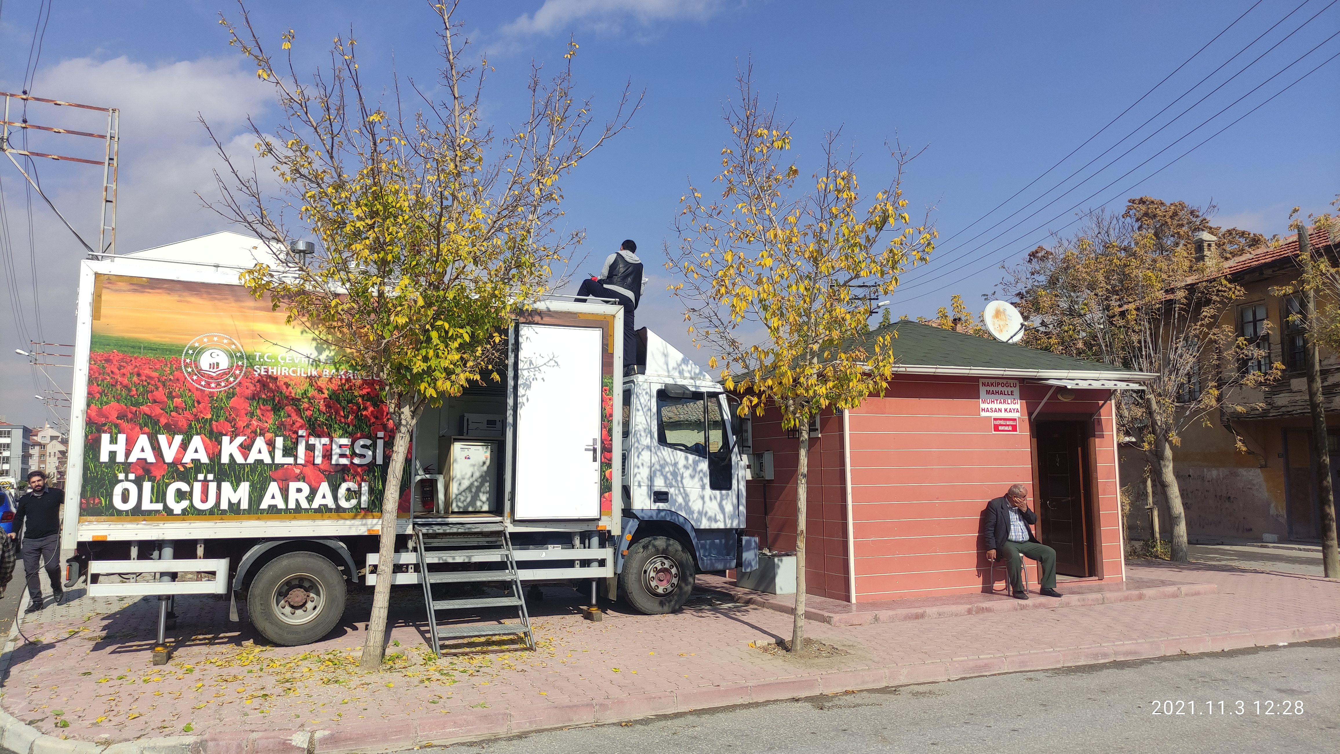 KARATAY İLÇESİ NAKİPOĞLU MAHALLESİ SEYYAR HAVA KALİTESİ ÖLÇÜM İSTASYONU KURULUMU YAPILDI