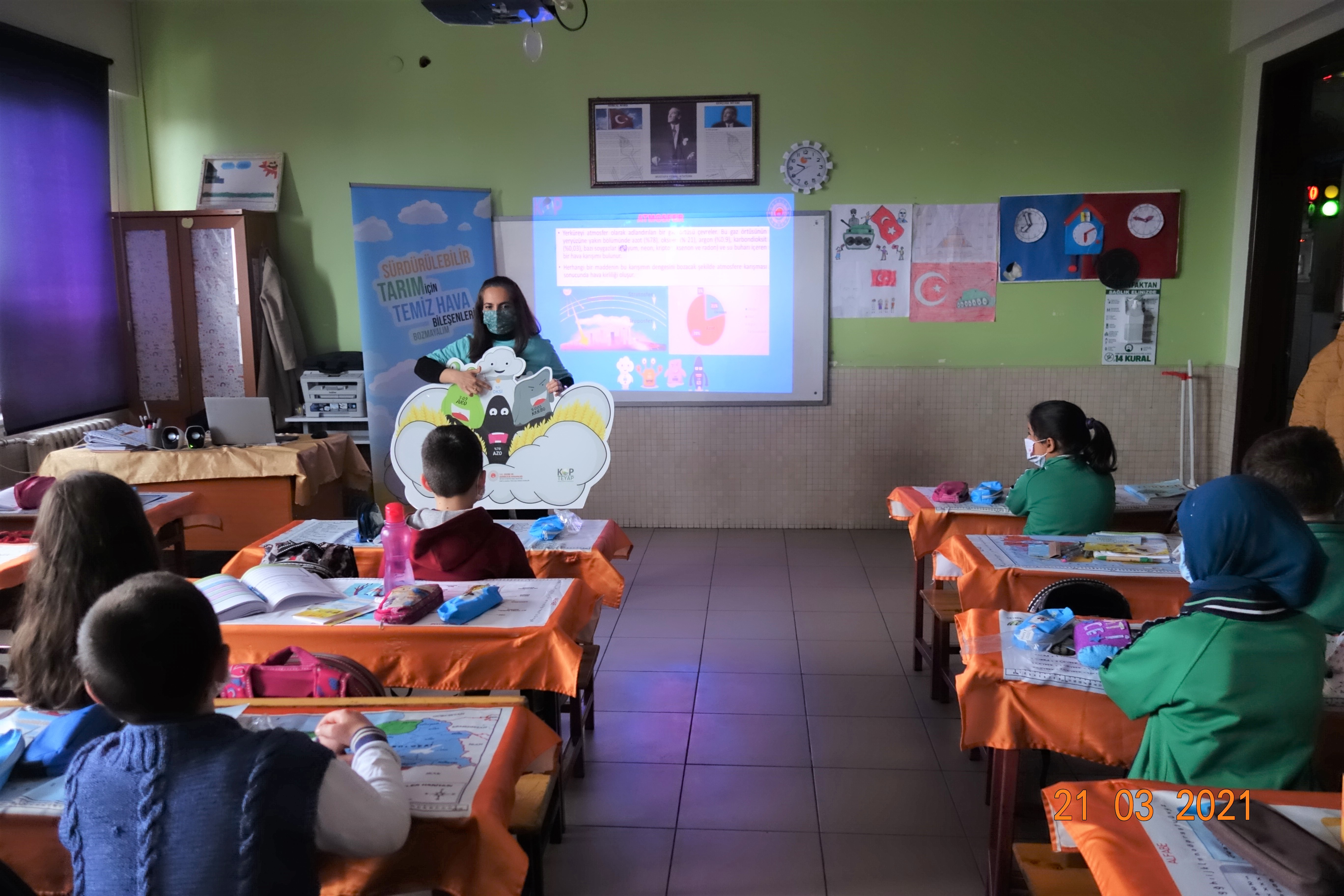 KOP Bölgesinde İklim Değişikliğini Öğreniyorum Projesi