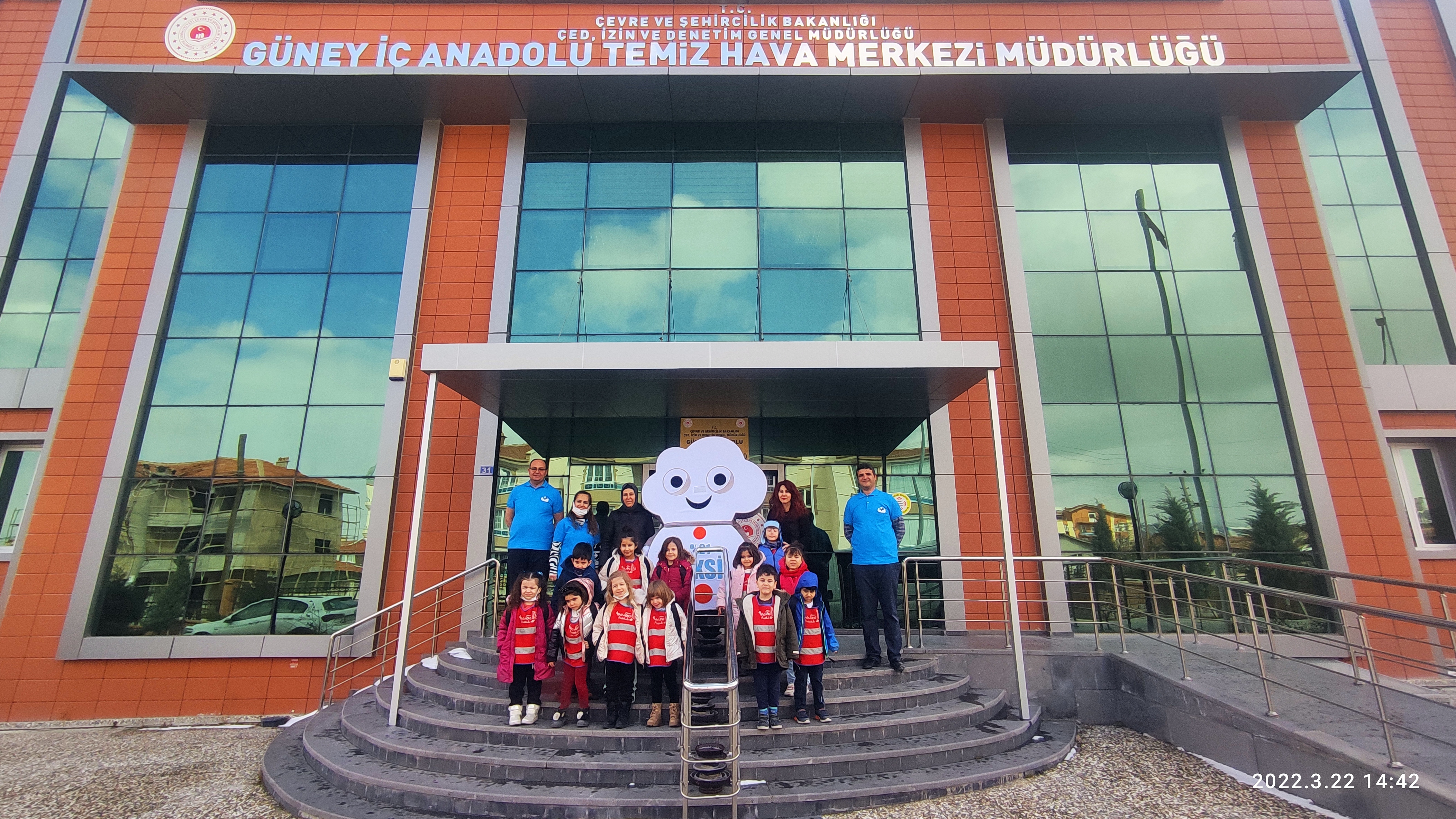 “KOP Temiz Hava, Sıfır Atık, Geri Dönüşüm Kütüphanesi Projesi” eğitimi başladı!. Meram Mevlana Anaokulu öğrencilerini misafir ettik.