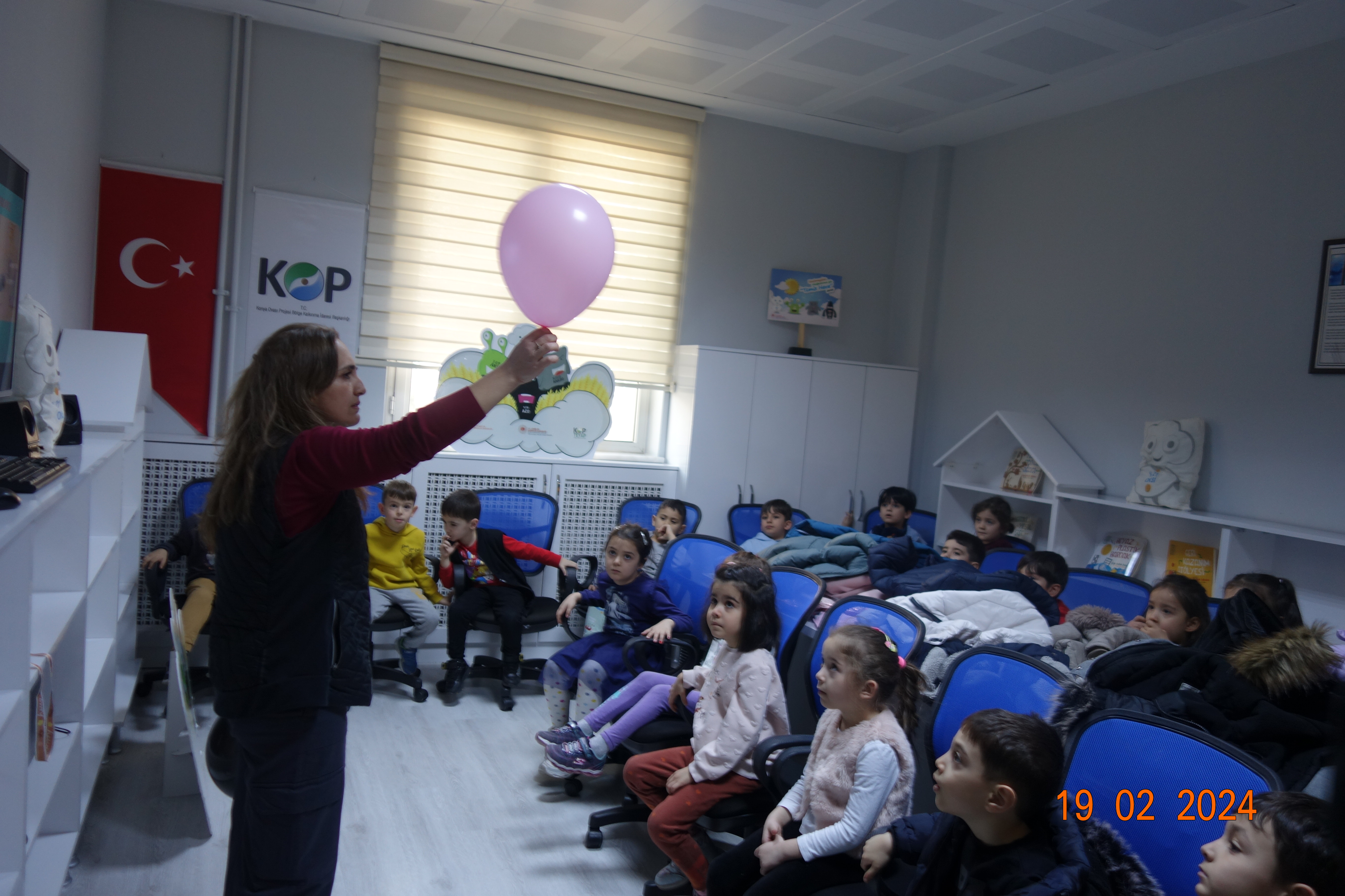 “KOP Temiz Hava, Sıfır Atık, Geri Dönüşüm Kütüphanesi Projesi” kapsamında  