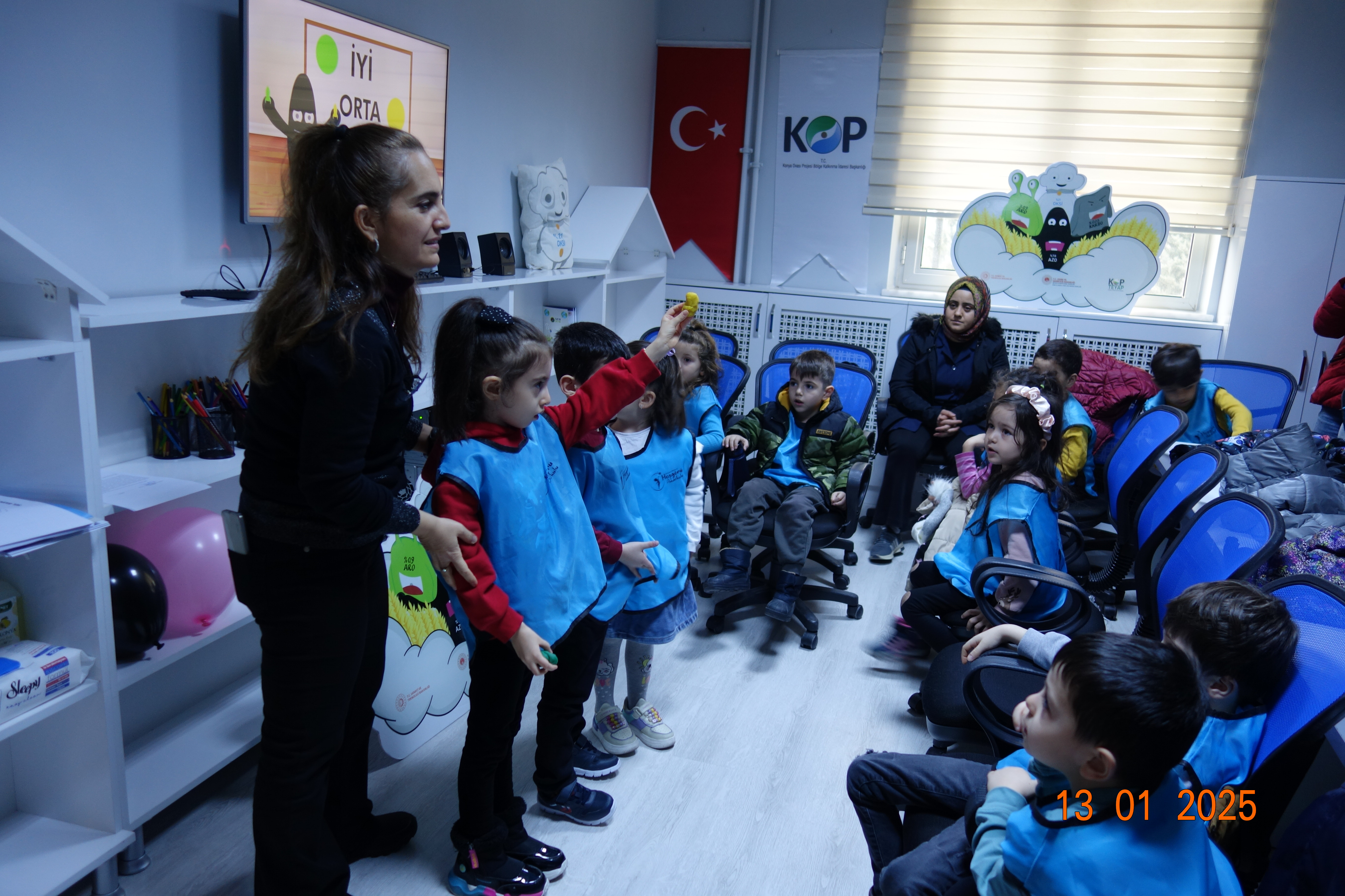 “KOP Temiz Hava, Sıfır Atık, Geri Dönüşüm Kütüphanesi Projesi” kapsamında  