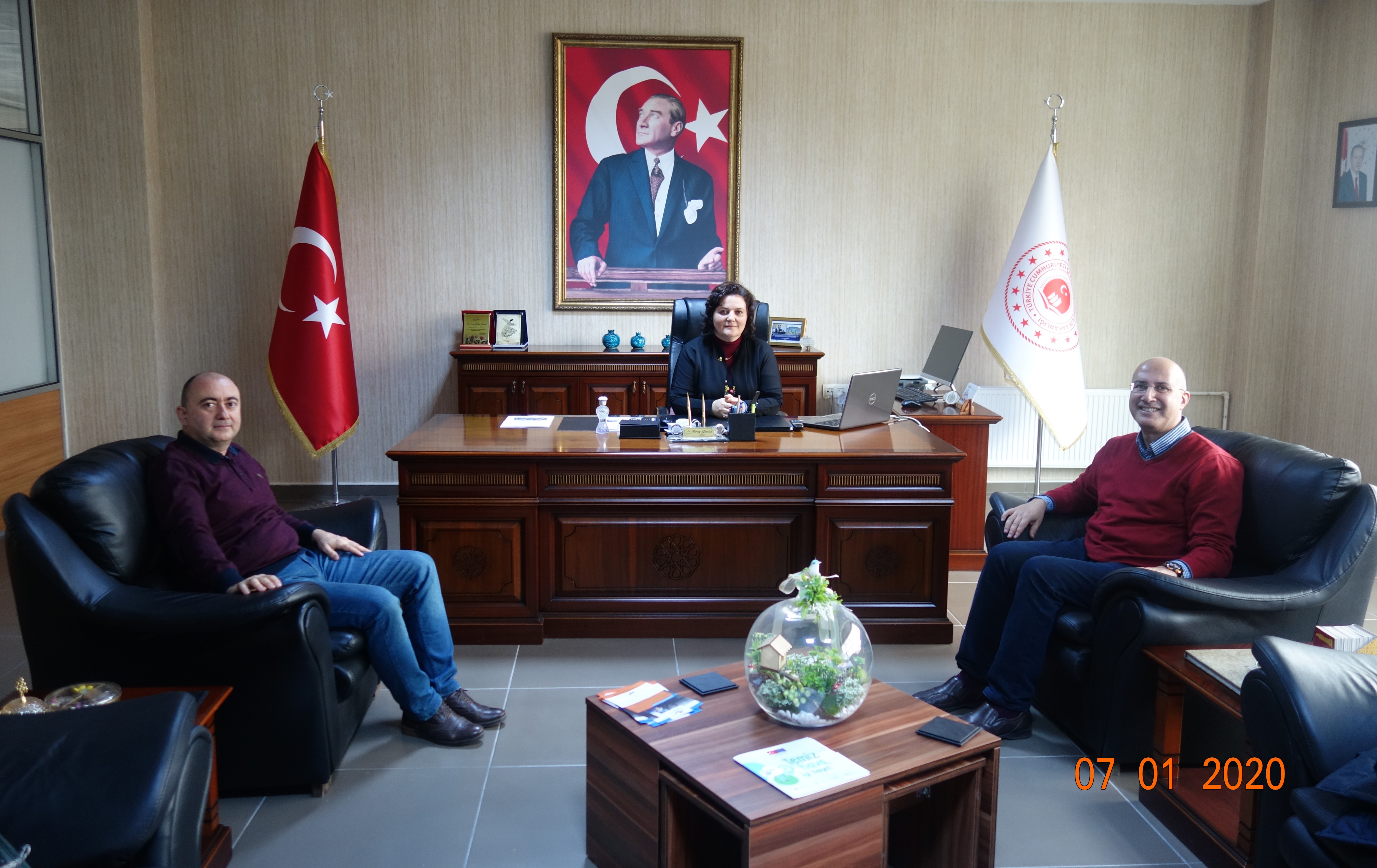 TİDEM Yetkililerinin Ziyareti