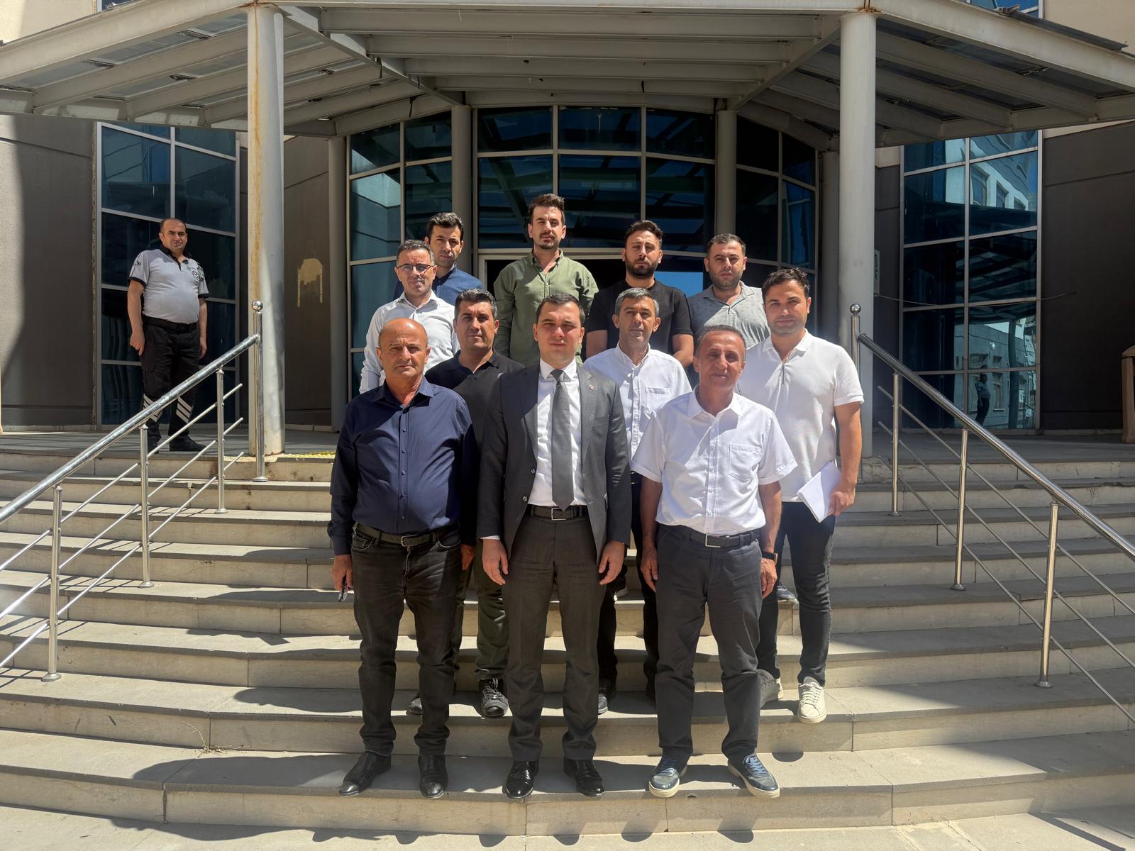Vali Yardımcısı ve İl Özel İdaresi Genel Sekreteri  Orçun Cüneyt ZOR'un kurumumuzu ziyareti