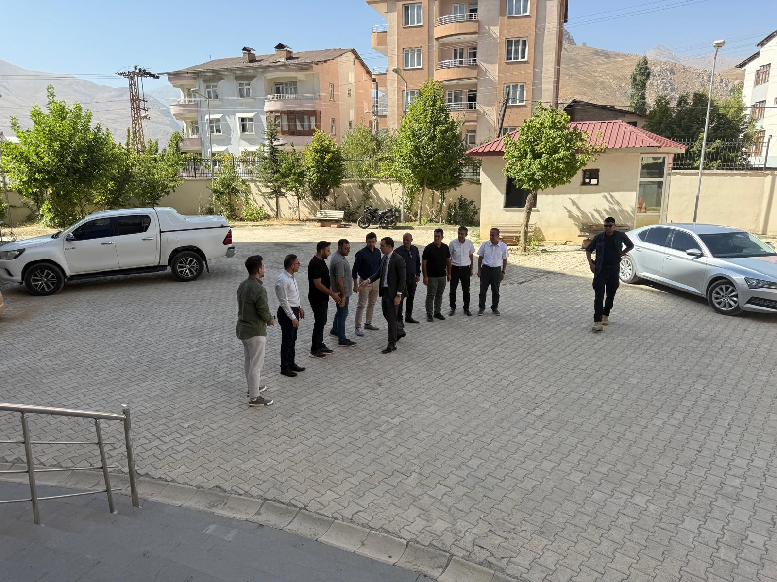 Vali Yardımcısı ve İl Özel İdaresi Genel Sekreteri  Orçun Cüneyt ZOR'un kurumumuzu ziyareti