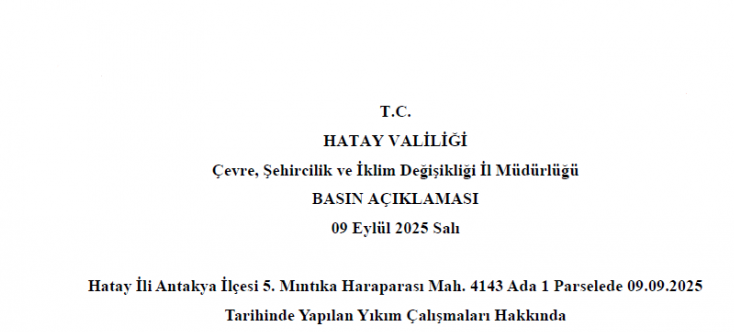 Basın Açıklaması