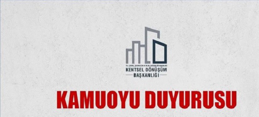 Kamuoyu Duyurusu