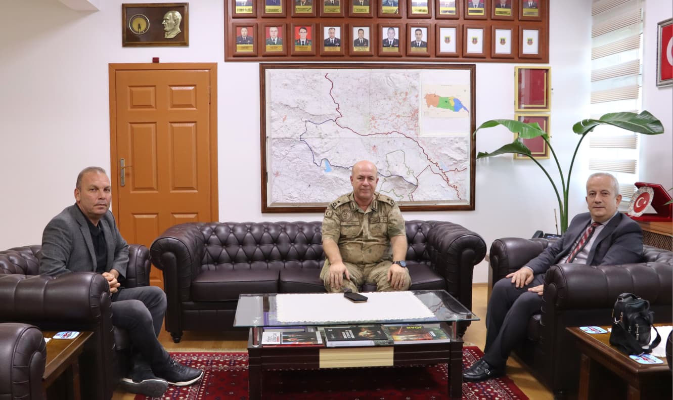 il Jandarma Komutanı Tuğgeneral Zafer ÖZDEN'e hayırlı olsun ziyareti