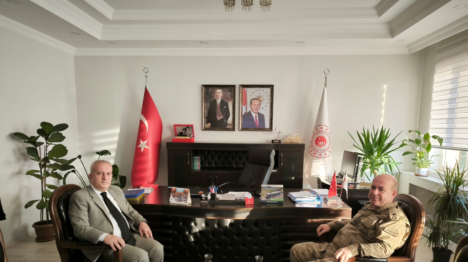 İl Jandarma Komutanından Müdürlüğümüze ziyaret