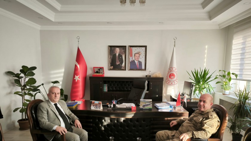 İl Jandarma Komutanından Müdürlüğümüze ziyaret
