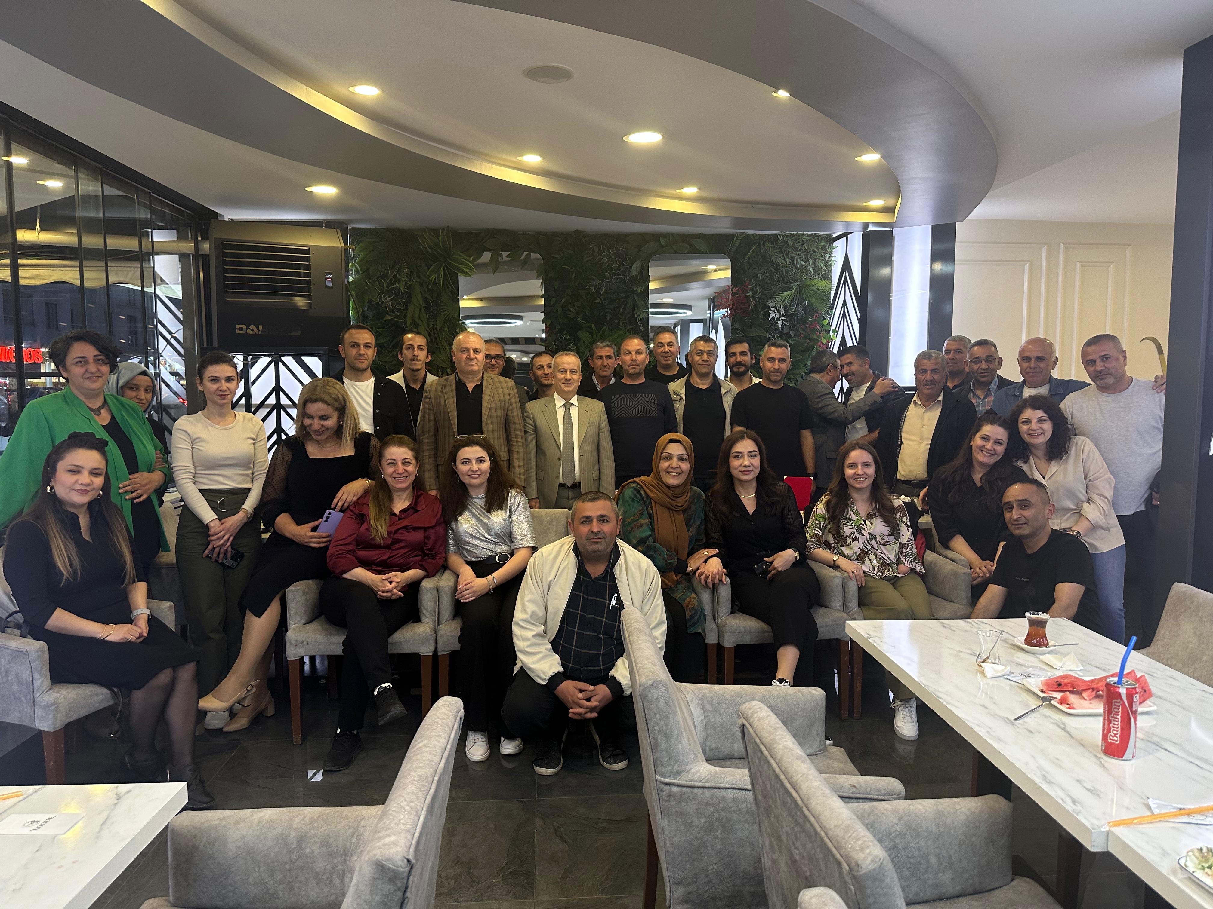 İl Müdürlüğümüz Personellerine Veda Yemeği