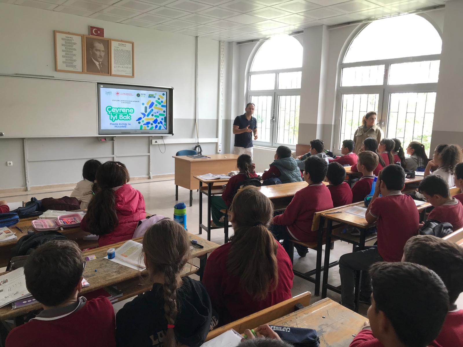 Küllük Ortaokulu Öğrencilerine Sıfır Atık Eğitimi verildi.