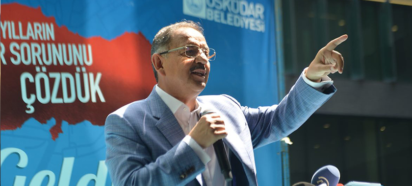 Bakan Özhaseki Üsküdar ve Beykoz'da İmar Barışı'nı Anlattı