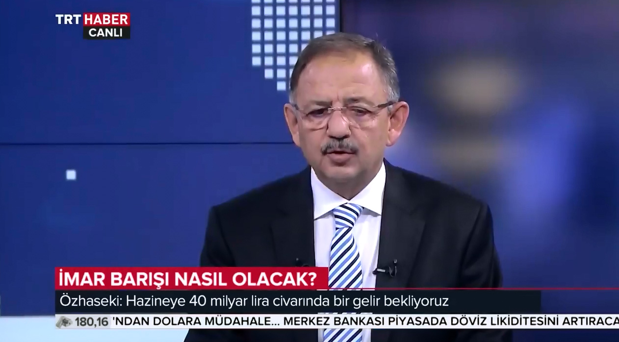 Bakan Özhaseki'nin TRT Haber Özel Röportajı 'Bölüm1'